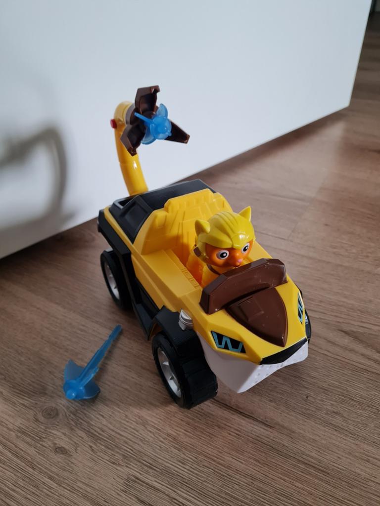 Paw Patrol Wild Cat Jungle Cruiser met Wild Cat figuur, Ophalen, Zo goed als nieuw