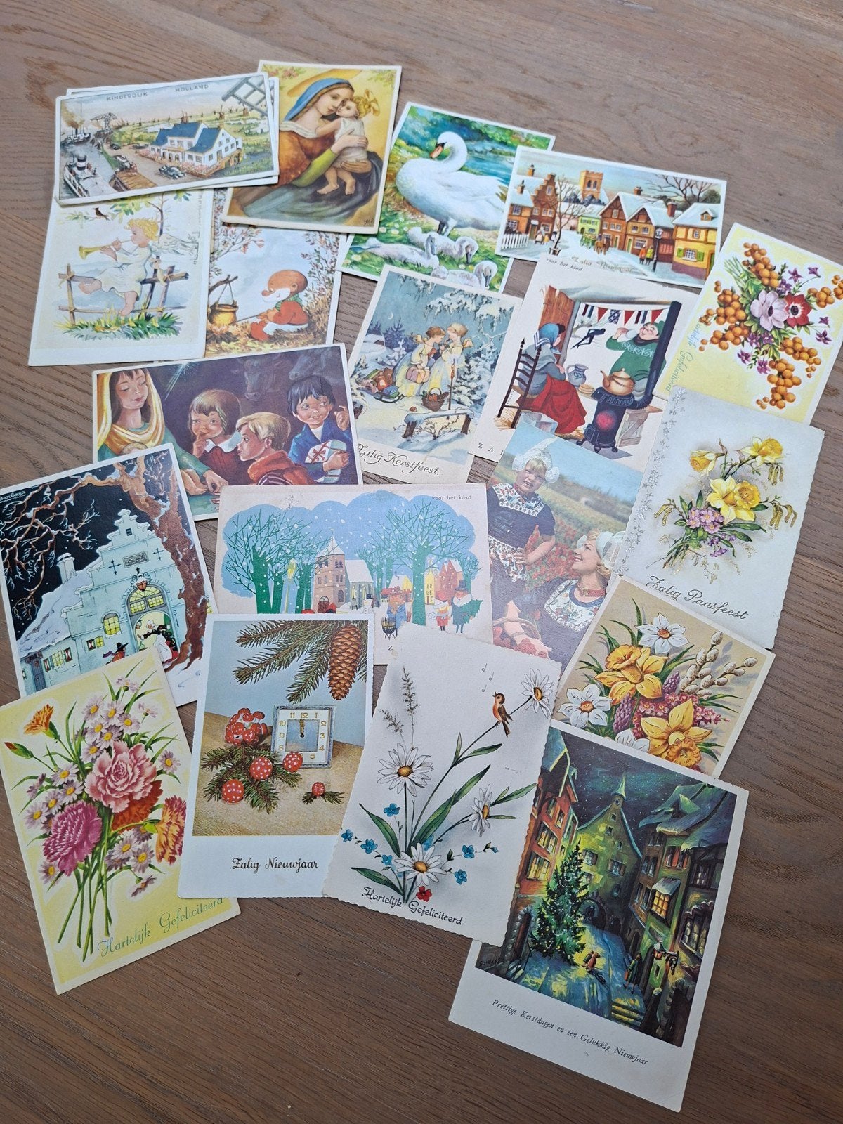 Collectie oude ansichtkaarten - Diverse thema's, Ophalen of Verzenden, Voor 1920, Gelopen, Noord-Holland