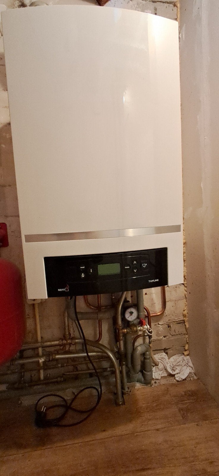 Nefit Topline cv ketel met klokthermostaat, Ophalen, Gebruikt