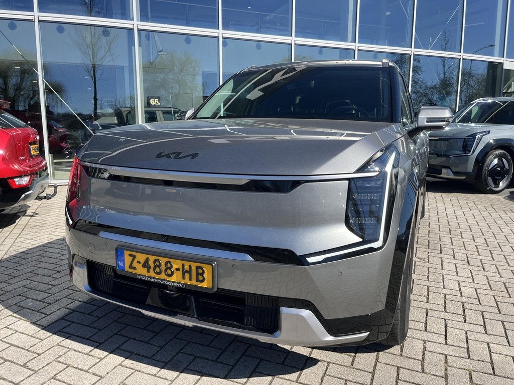 Kia EV9 Launch Edition 99.8 kWh Cruise control|achteruitrij, Auto's, Kia, 100 kWh, 124 €/maand, 7 stoelen, Origineel Nederlands