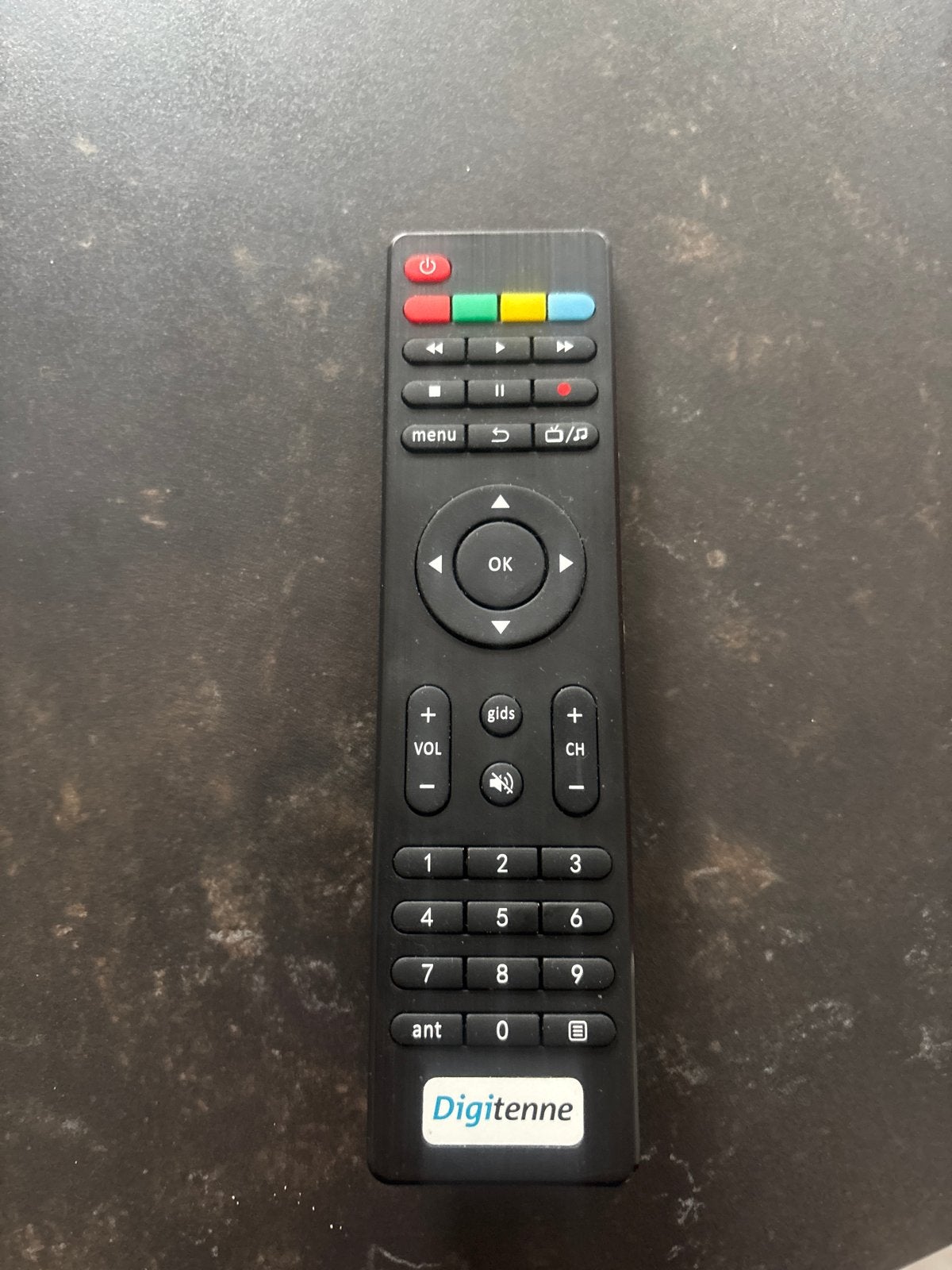 Digitale afstandsbediening Digitenne, Verzenden, Gebruikt, Origineel, Tv