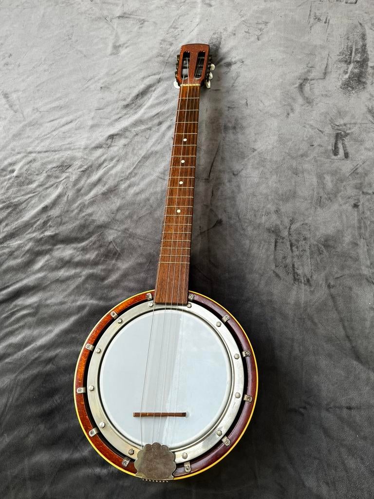 Banjo, Ophalen, Gebruikt, Gitaarbanjo