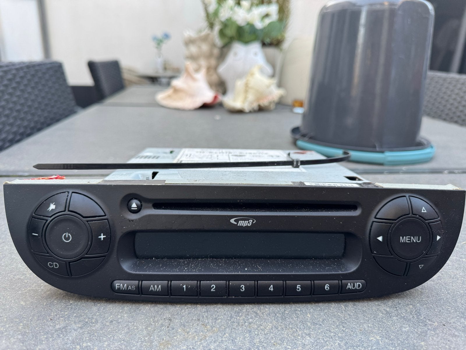 Fiat 500 Bosch Fiat 312 MC3 Black AUX2+ autoradio, Auto diversen, Ophalen, 2042at, Rogierbarends@hotmail.com, Gebruikt
