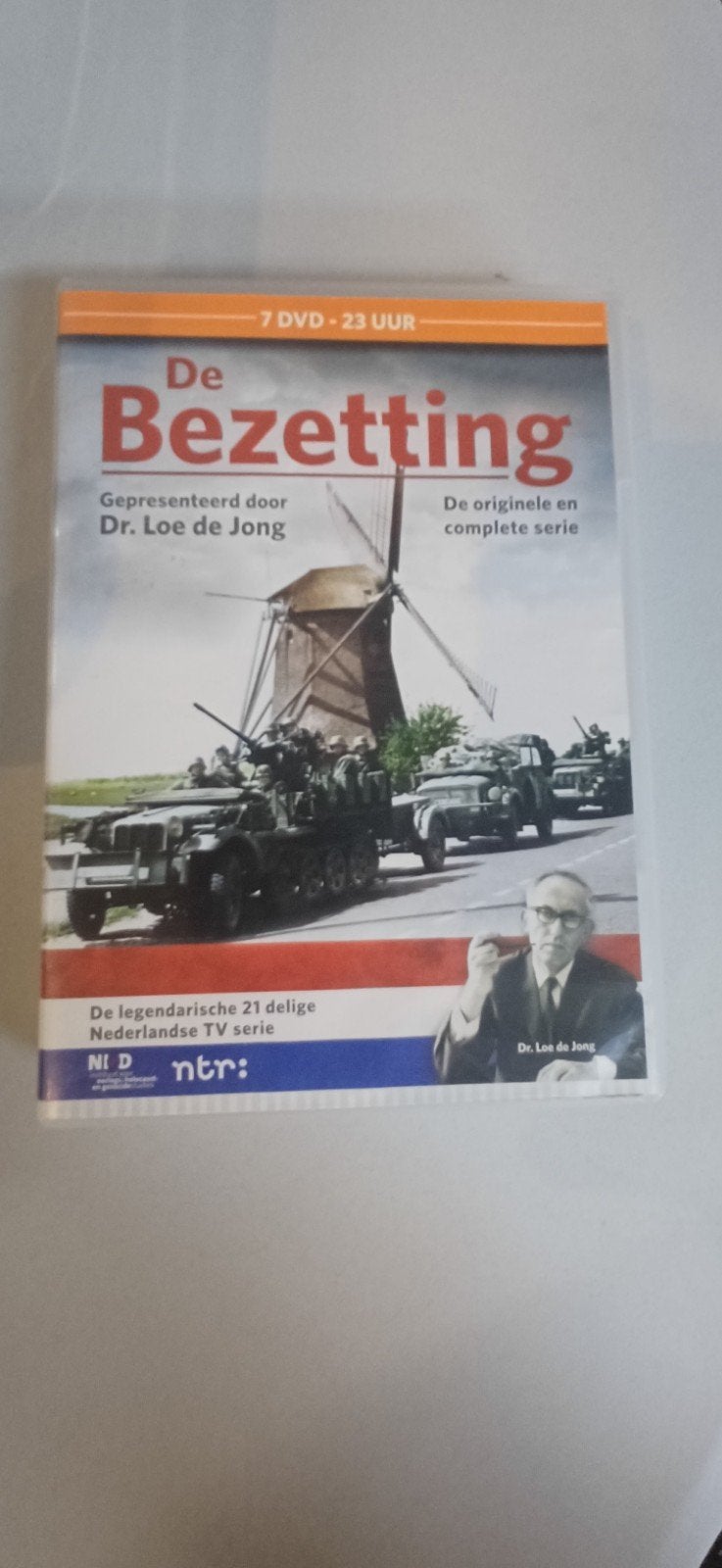 De Bezetting - Dr. Loe de Jong (7 DVD Boxset), Alle leeftijden, Nederlands, Zo goed als nieuw, Non-fictie
