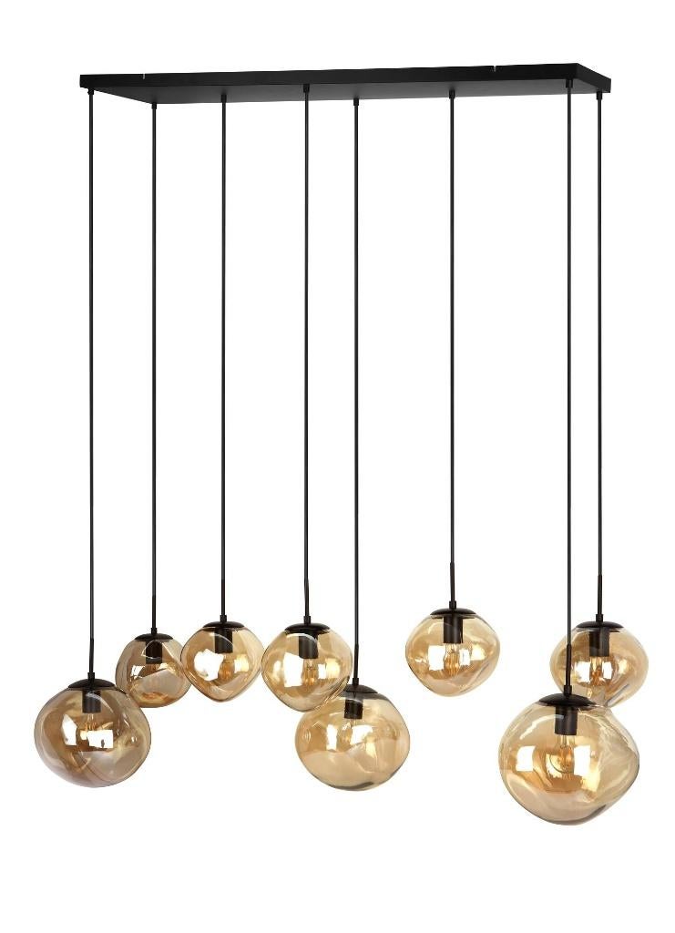Hanglamp glas amber (Internet Retour), N.V.T., Nieuw, Glas, N.V.T.