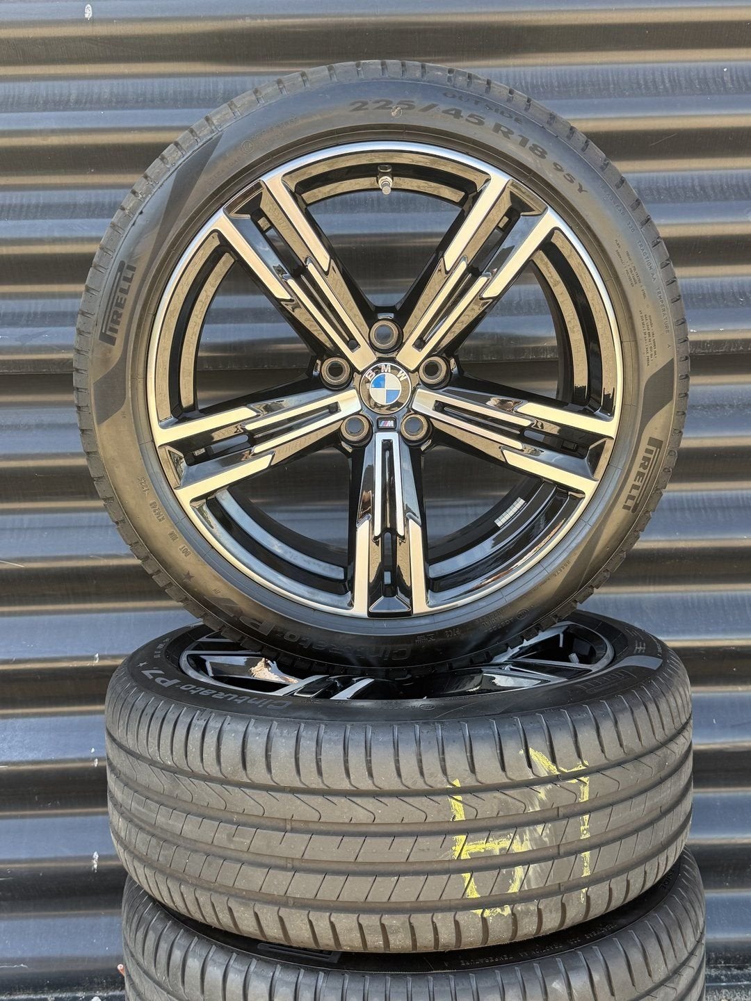 NWE 18” Orig BMW G20 G26 G21 Styling 848M  velgen banden, Gebruikt, -, -, Banden en Velgen