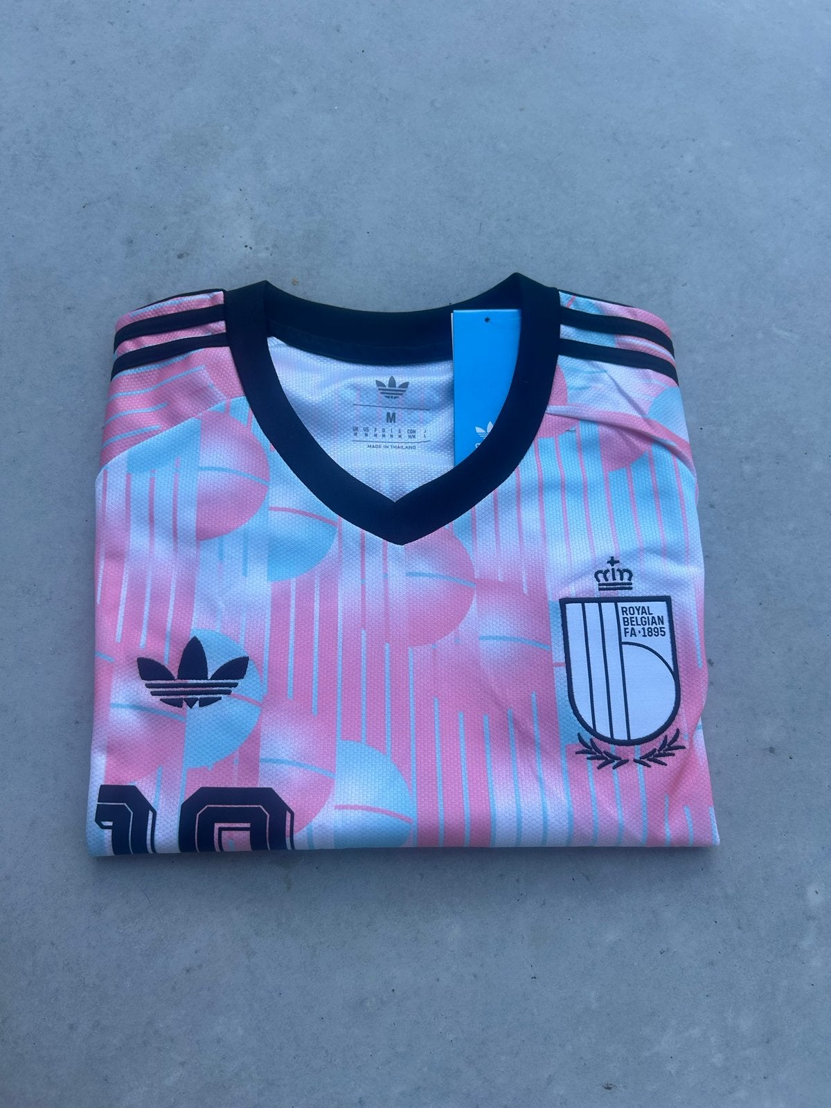 Adidas Originals België Voetbalshirt De Bruyne #10 Maat M, Verzenden, Nieuw, Maat 48/50 (M), Meerkleurig
