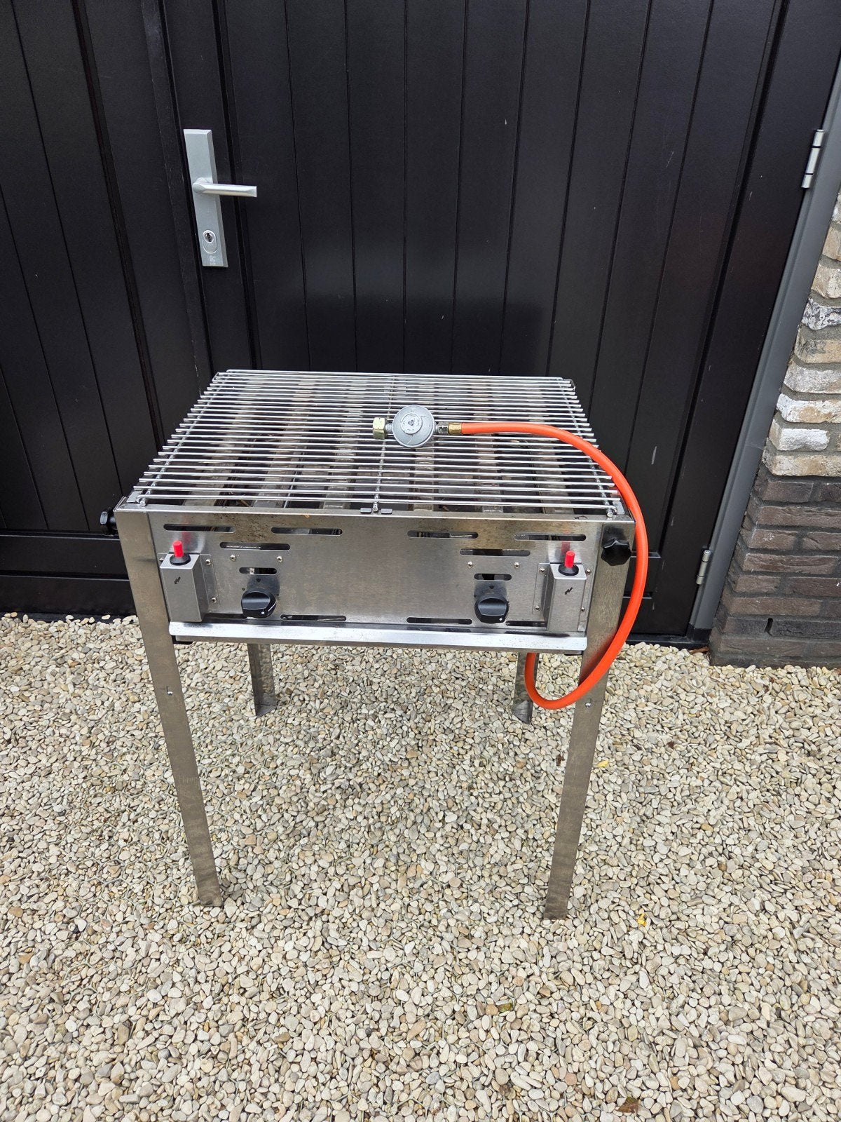 Hendi Grill-Master Maxi gasbarbecue met bakplaat, Ophalen, Gebruikt, Hendi