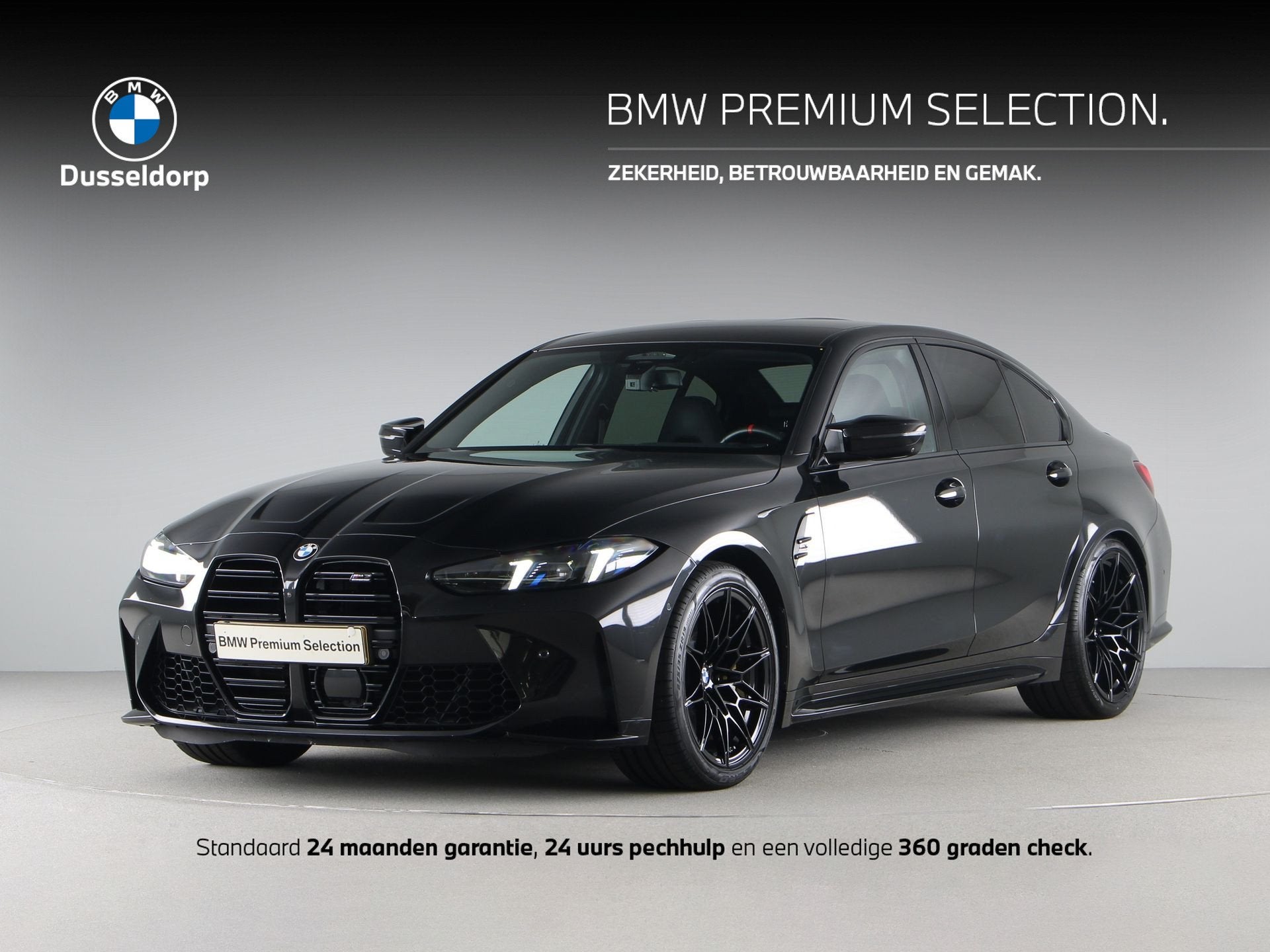 BMW M3 Competition xDrive (bj 2026, automaat), Auto's, Automaat, Dealer onderhouden, Gebruikt, Zwart