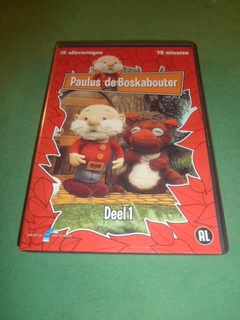 Paulus de Boskabouter Deel 1,2,3 en 4 Dvd, Cd's en Dvd's, Alle leeftijden, Ophalen of Verzenden, Zo goed als nieuw