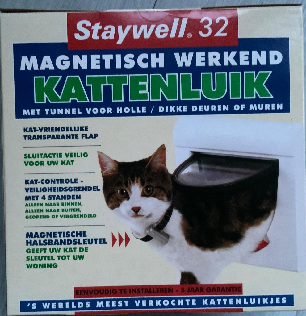 Kattenluik Staywell 32, Dieren en Toebehoren, Ophalen of Verzenden, Nieuw