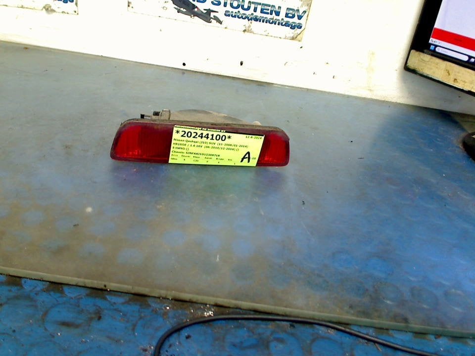 Mistachterlicht Nissan Qashqai (J10) 2011 00954000, Auto-onderdelen, Gebruikt, Germany@nissan-services.eu, Kronenweg 38, Wesseling 50389, , Duitsland