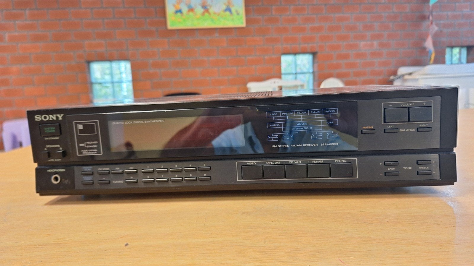 Sony STR-AV30R Stereo FM Ontvanger, Ophalen, Gebruikt, Analoog