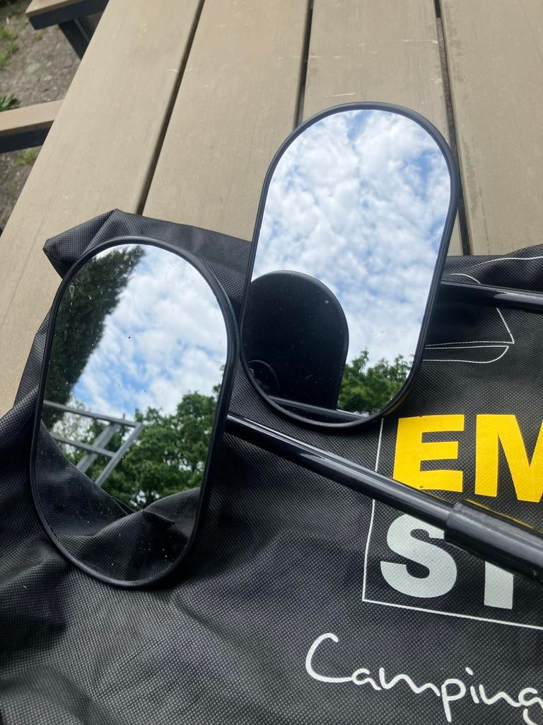 Emuk 100220 Caravanspiegels voor Mercedes CLA, Auto-onderdelen, Spiegels, Ophalen, Gebruikt