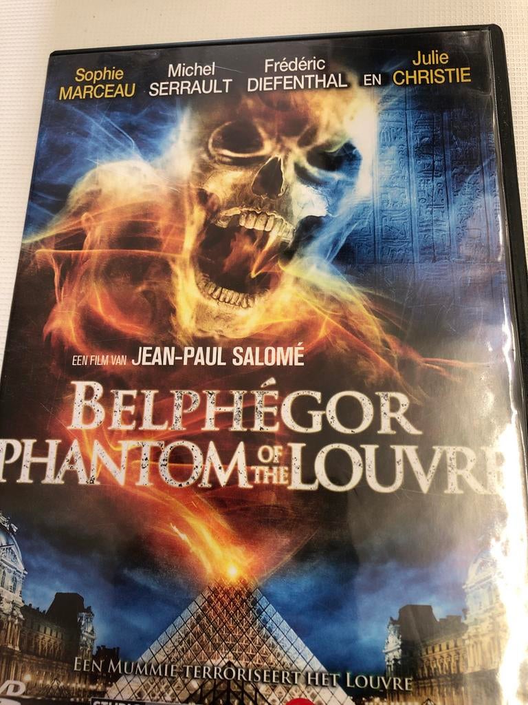 Belphégor Phantom of the Louvre DVD, Vanaf 16 jaar, Ophalen of Verzenden, Gebruikt, Spoken en Geesten