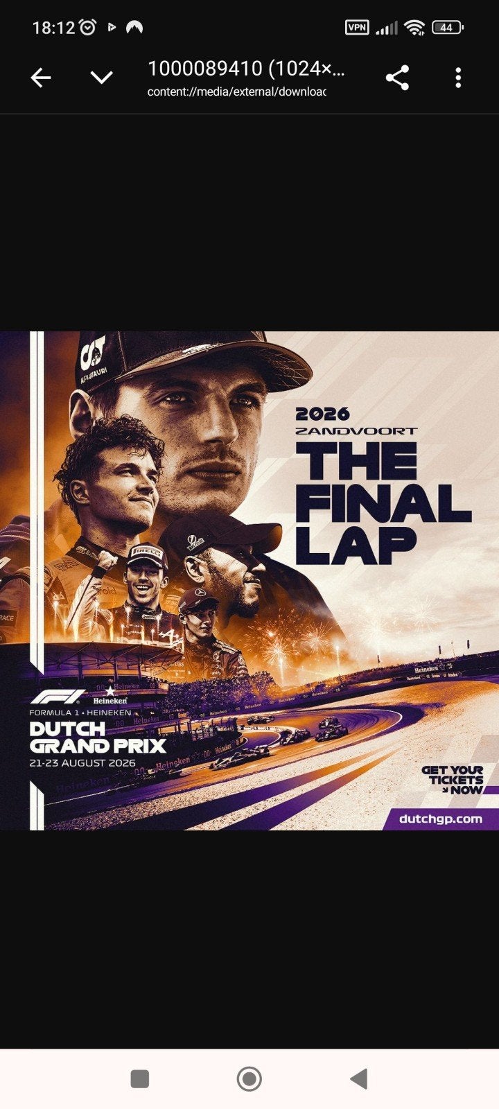 F1 Zandvoort hoofdtribune vrijdag, Tickets en Kaartjes