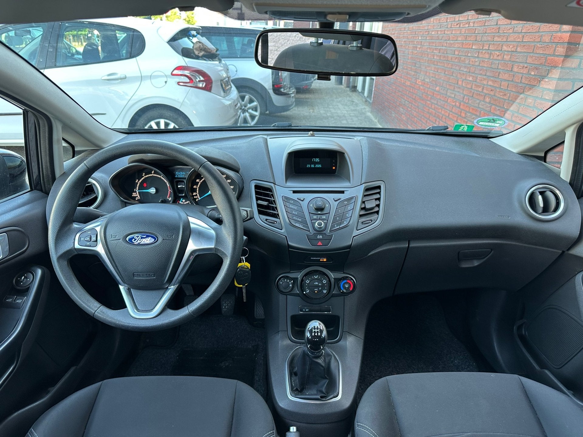 Ford Fiesta 1.0 Style / Airco / 5DRS / NAP / Riem vv, Auto's, Euro 5, Stof, 525 kg, Met garantie (alle)