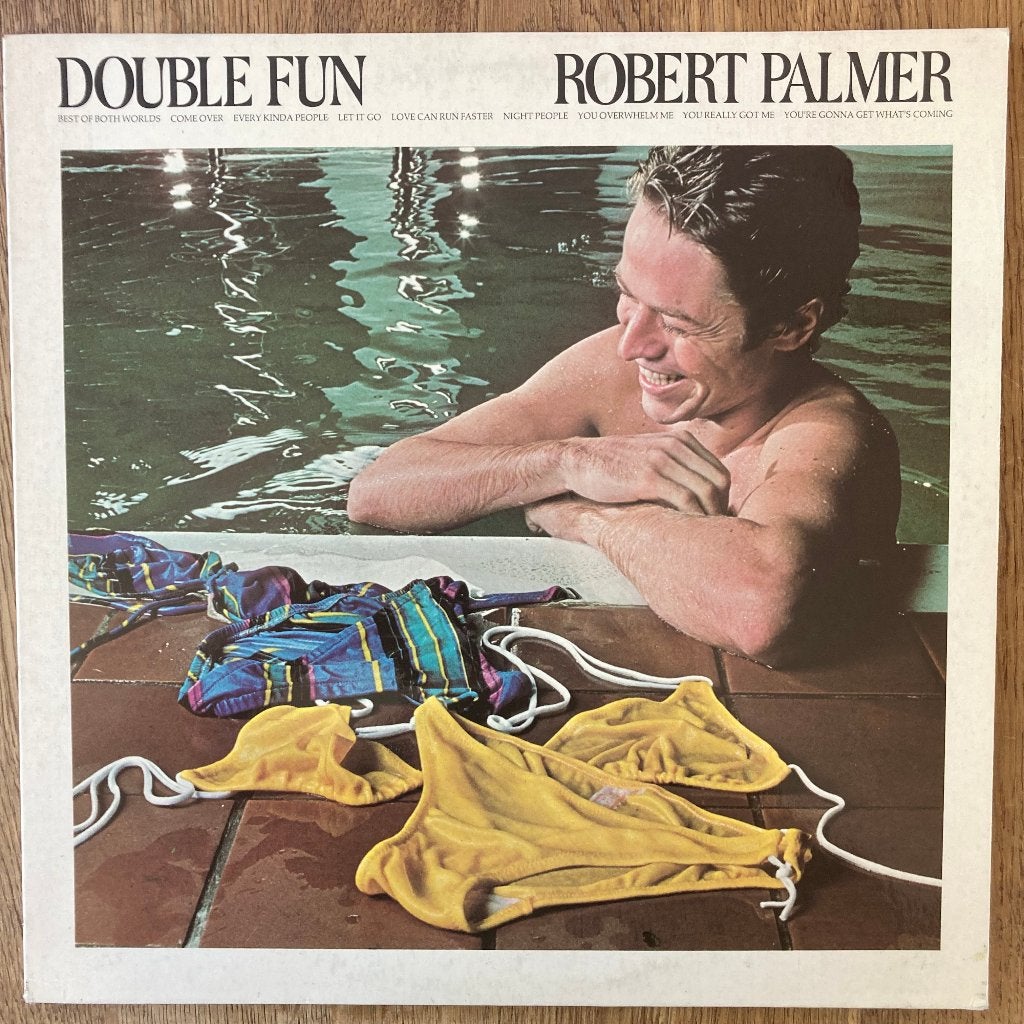 Robert Palmer Double Fun LP 70s Both Worlds Allen Toussaint, LP, Gebruikt, Ophalen of Verzenden, 12 inch