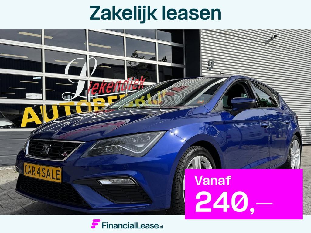 Seat Leon 1.5 TSI FR ACT - Navigatie I Sport pakket I LED I, Voorwielaandrijving, 4 cilinders, Origineel Nederlands, Bedrijf