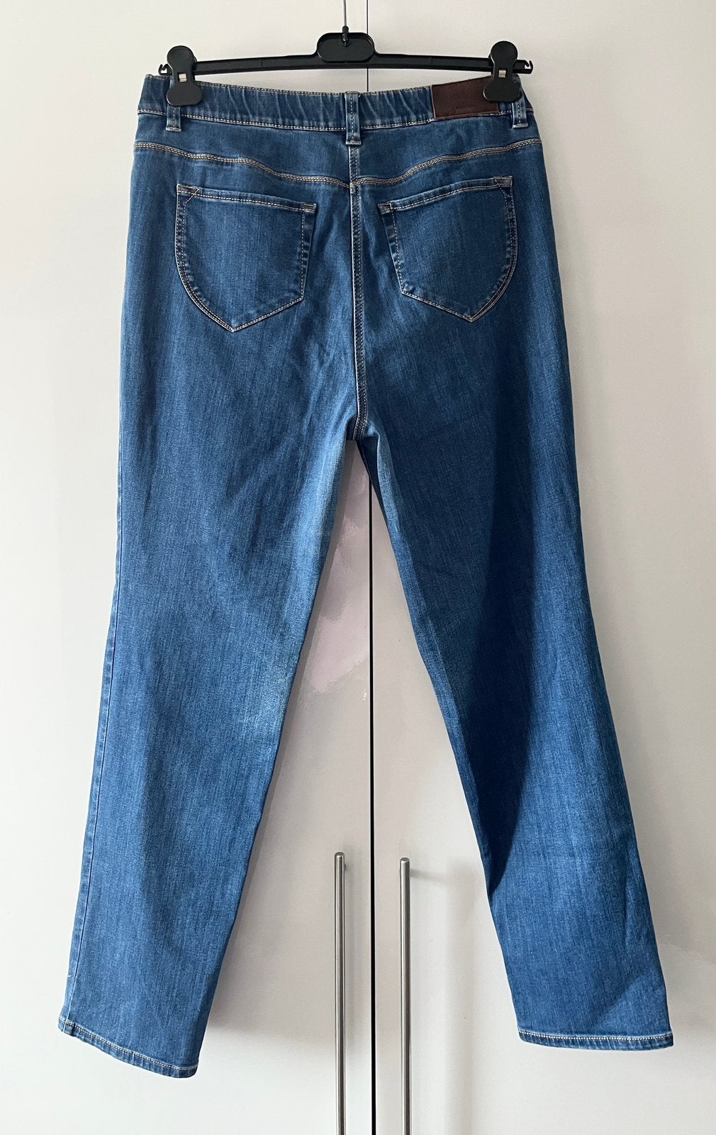 🌻Vlotte stretch zomer jeans broek van Samoon 42 44, Samoon / gerry weber, Maat 42/44 (L), Zo goed als nieuw, Lang
