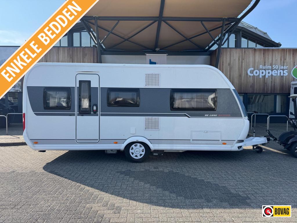 Hobby De Luxe Edition 495 UL 2018 MOVER + VOORTENT!!!, Caravans en Kamperen, Caravans, Standaardzit, Hobby, Overige typen, Bedrijf