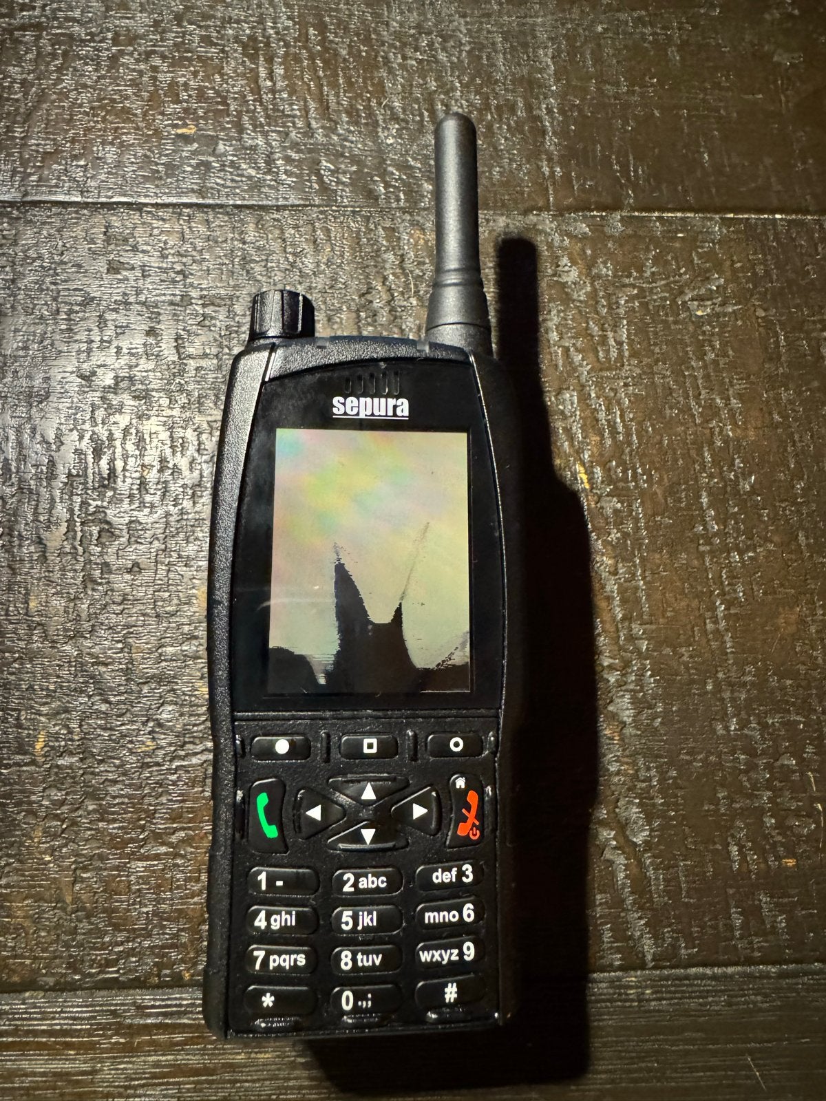 Sepura SC21 Portofoon - Scherm defect, 15 km of meer, Ophalen of Verzenden, Portofoon of Walkie-talkie, Niet werkend