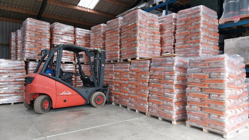 Whitewood hout pellets ENplusA1 voor de pelletkachel/15 kg, Ophalen, Nieuw, Pelletkachel, Vrijstaand