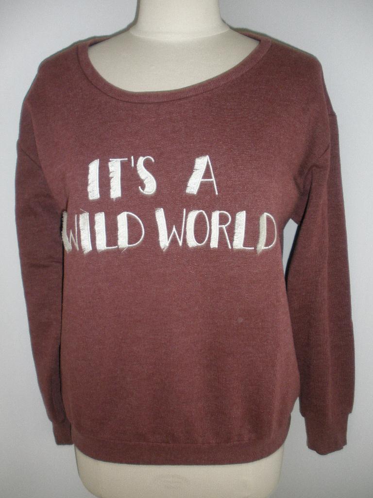 H&M DIVIDED trui bordeaux rood maat M, Maat 38/40 (M), H&M, Ophalen of Verzenden, Zo goed als nieuw
