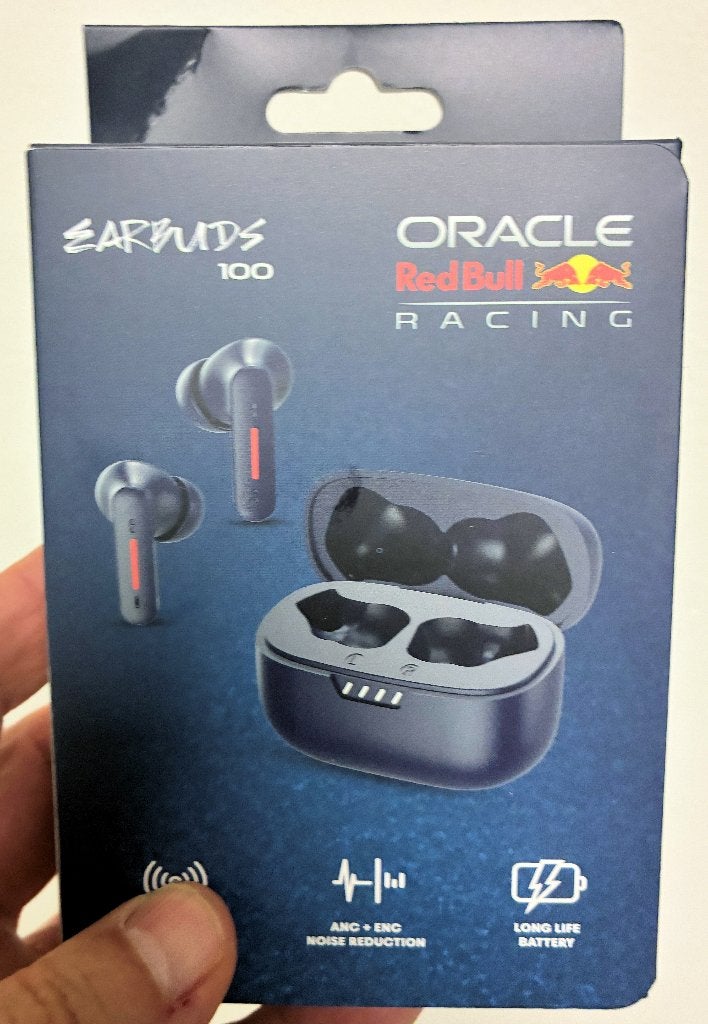 Oracle Red Bull earbuds Racing 100 - nieuw, Ophalen of Verzenden, Nieuw, Zwart, In oorschelp (earbud)