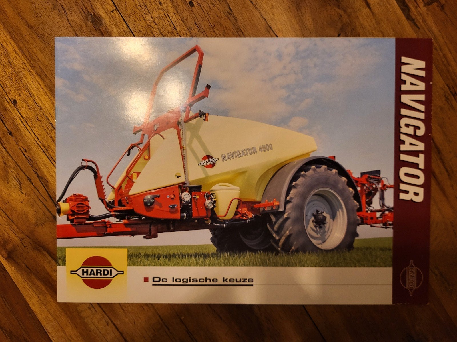 tractor folder Hardi Navigator, Ophalen of Verzenden, Zo goed als nieuw