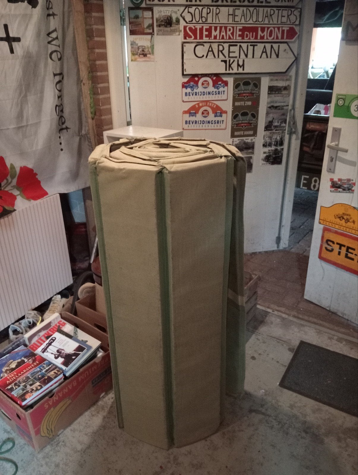 Gratis dikke turnmat van circa 5 meter, Sport en Fitness, Turnen, Maat 36 t/m 42, Ophalen, Gebruikt, Materiaal