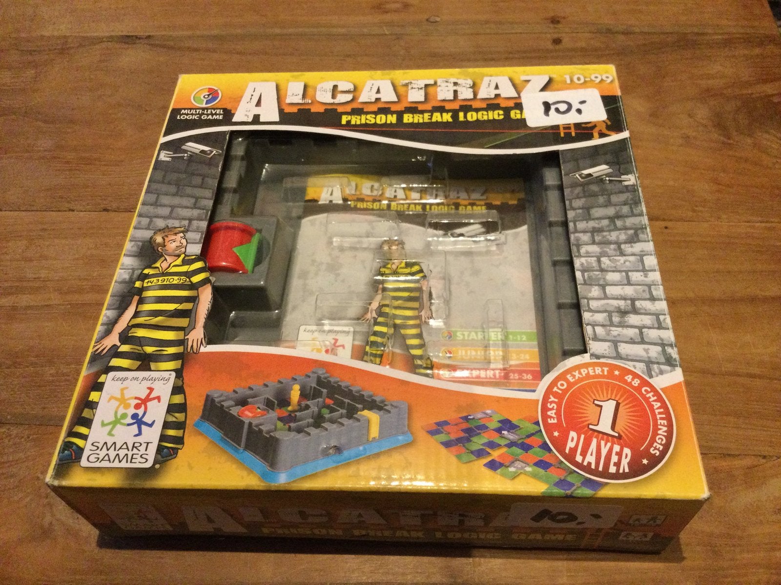 Smartgames Alcatraz, zgan, Ophalen of Verzenden, Zo goed als nieuw