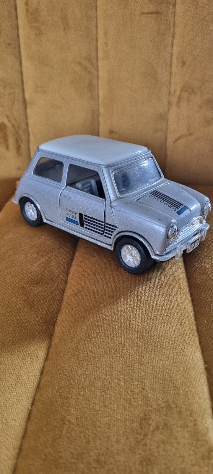 zilveren Mini Cooper sunnyside, Ophalen of Verzenden, Nieuw, Auto, Overige merken