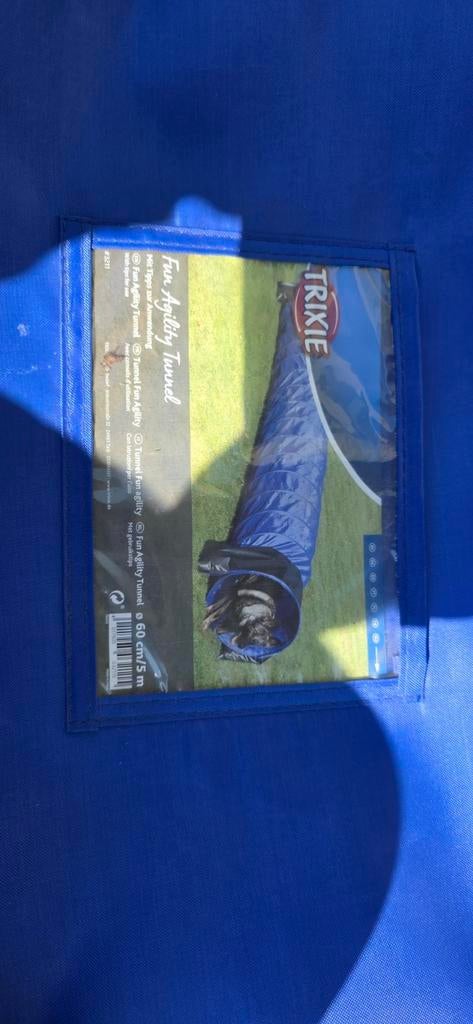 NIEUW Trixie Fun Agility Tunnel doorsnede 60 cm/5 mtr lang, Dieren en Toebehoren, Honden-accessoires, Ophalen, Nieuw