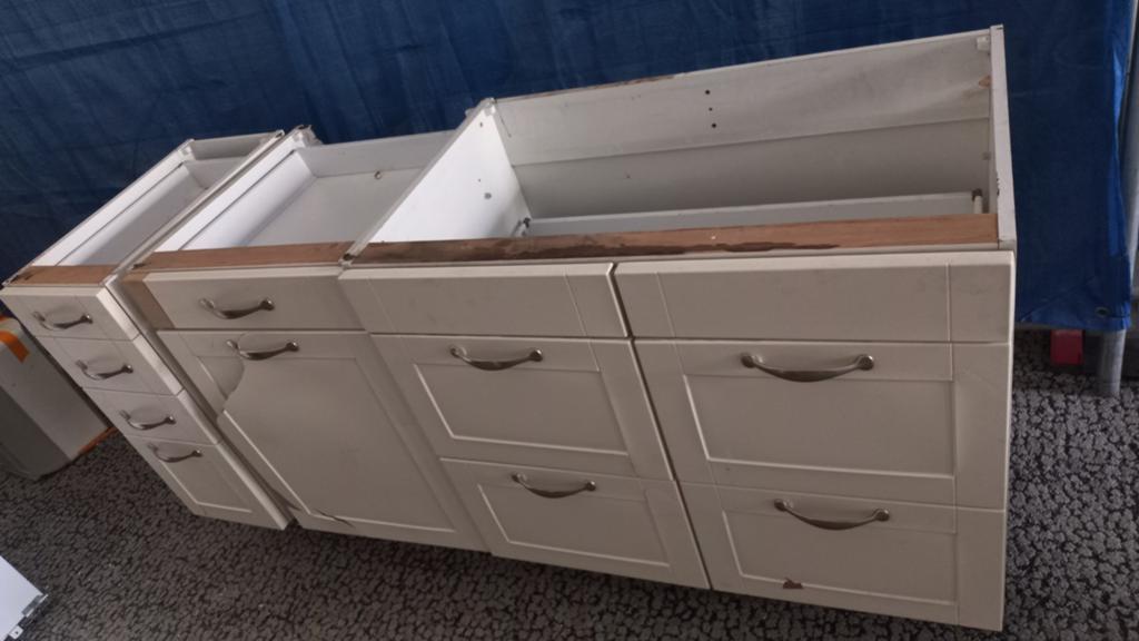 Keukenkastjes keuken blok, Huis en Inrichting, Keuken | Keukenelementen, Ophalen, Gebruikt, 50 tot 100 cm, Minder dan 100 cm