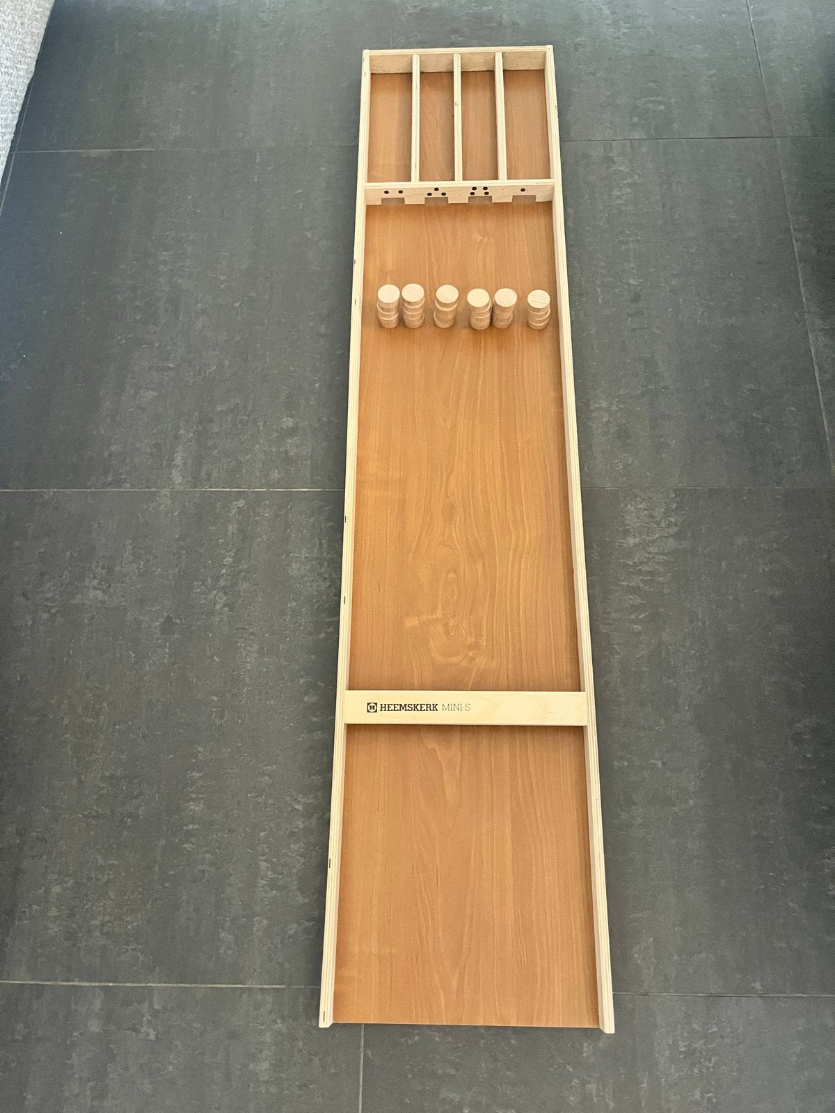 Heemskerk Mini-S Sjoelbak - Compact Sjoelen Plezier, Ophalen, Zo goed als nieuw