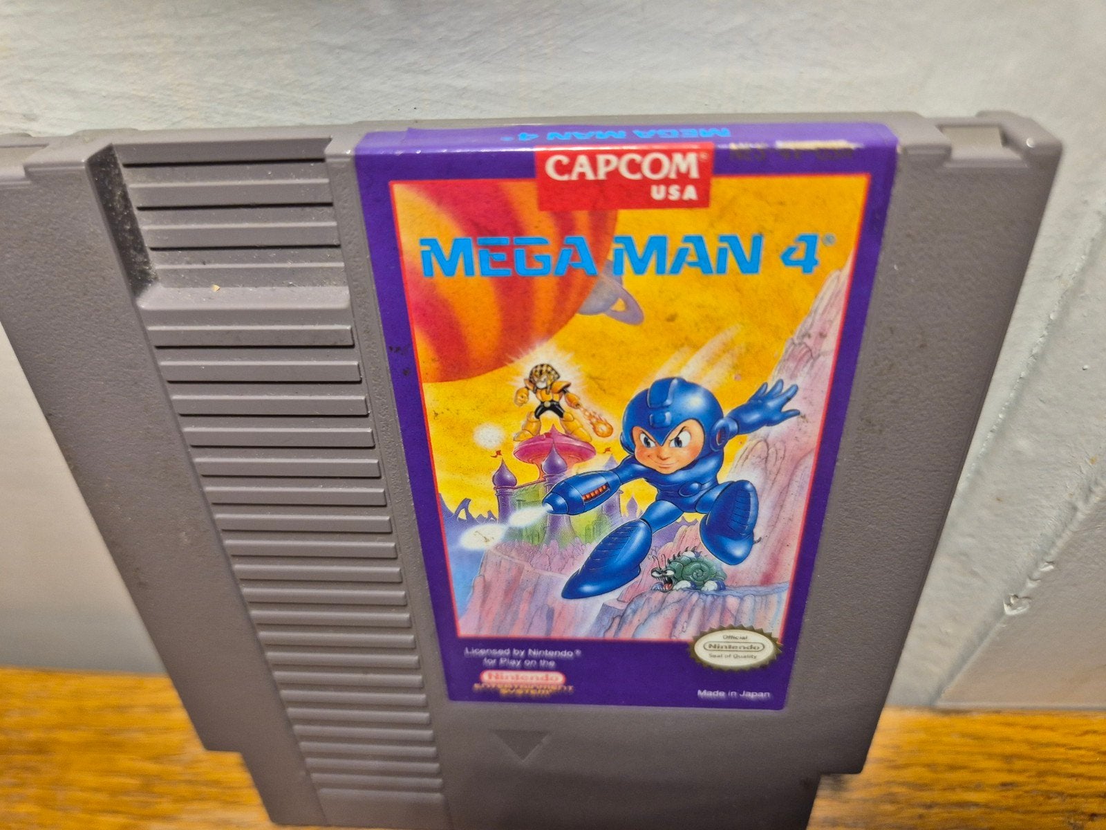 Mega Man 4 NES NTSC, 1 speler, Ophalen of Verzenden, Zo goed als nieuw, Vanaf 3 jaar