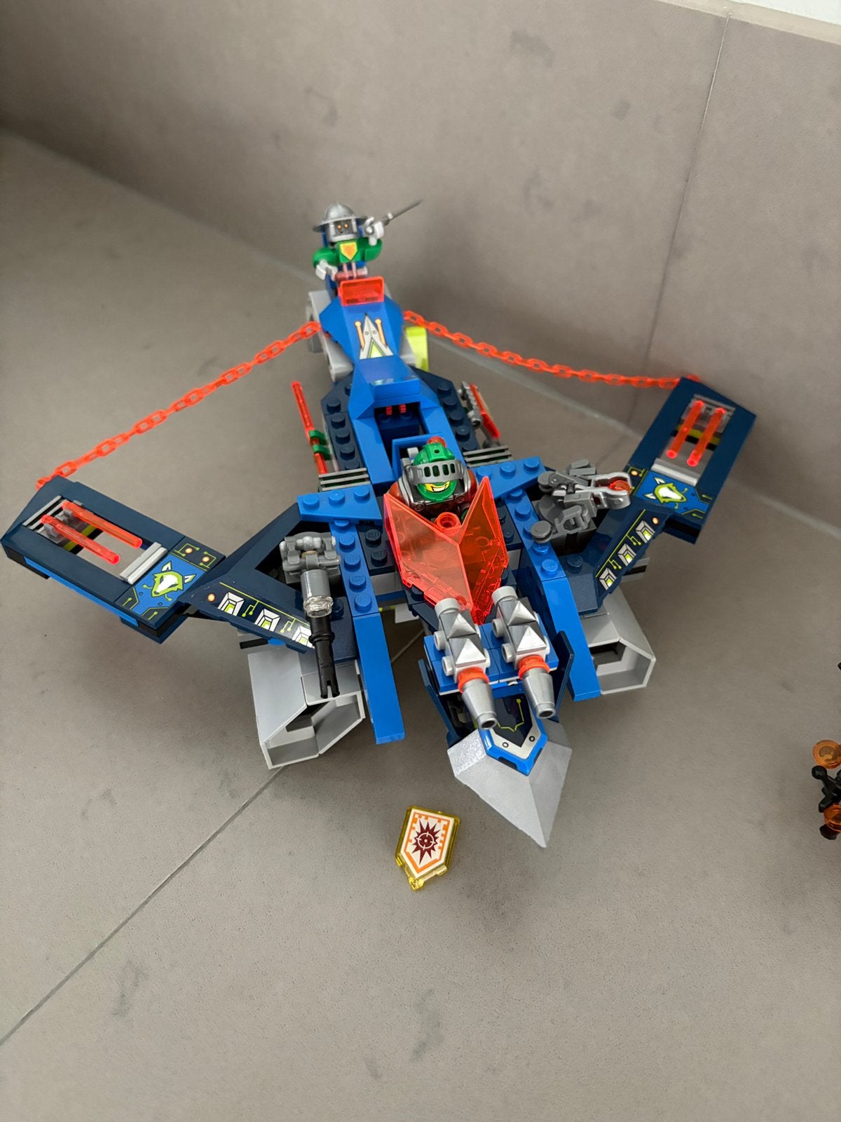 Lego 70320 Aaron’s fox’s aero striker V2 met instructie, Compleet, Overige thema's, Lego, Ophalen of Verzenden