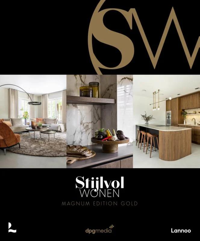 Stijlvol Wonen Magnum Edition Gold boek, Verzenden, Zo goed als nieuw, Diverse, Interieur en Design