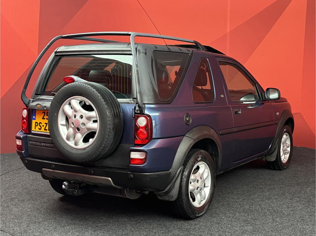 Land Rover Freelander Hardback 2.5 V6 SE, Auto's, Land Rover, Automaat, Zwart, 2497 cc, 2000 kg