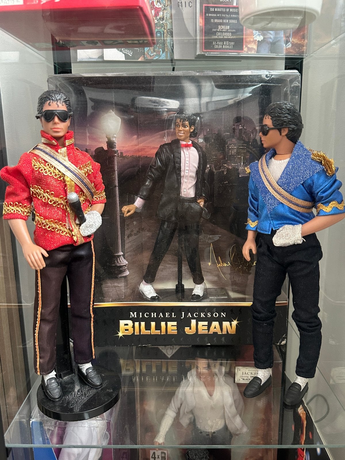 Michael Jackson figuren Jaren 80/90 - Billie Jean, Thriller, Ophalen of Verzenden, Gebruikt, Overige typen
