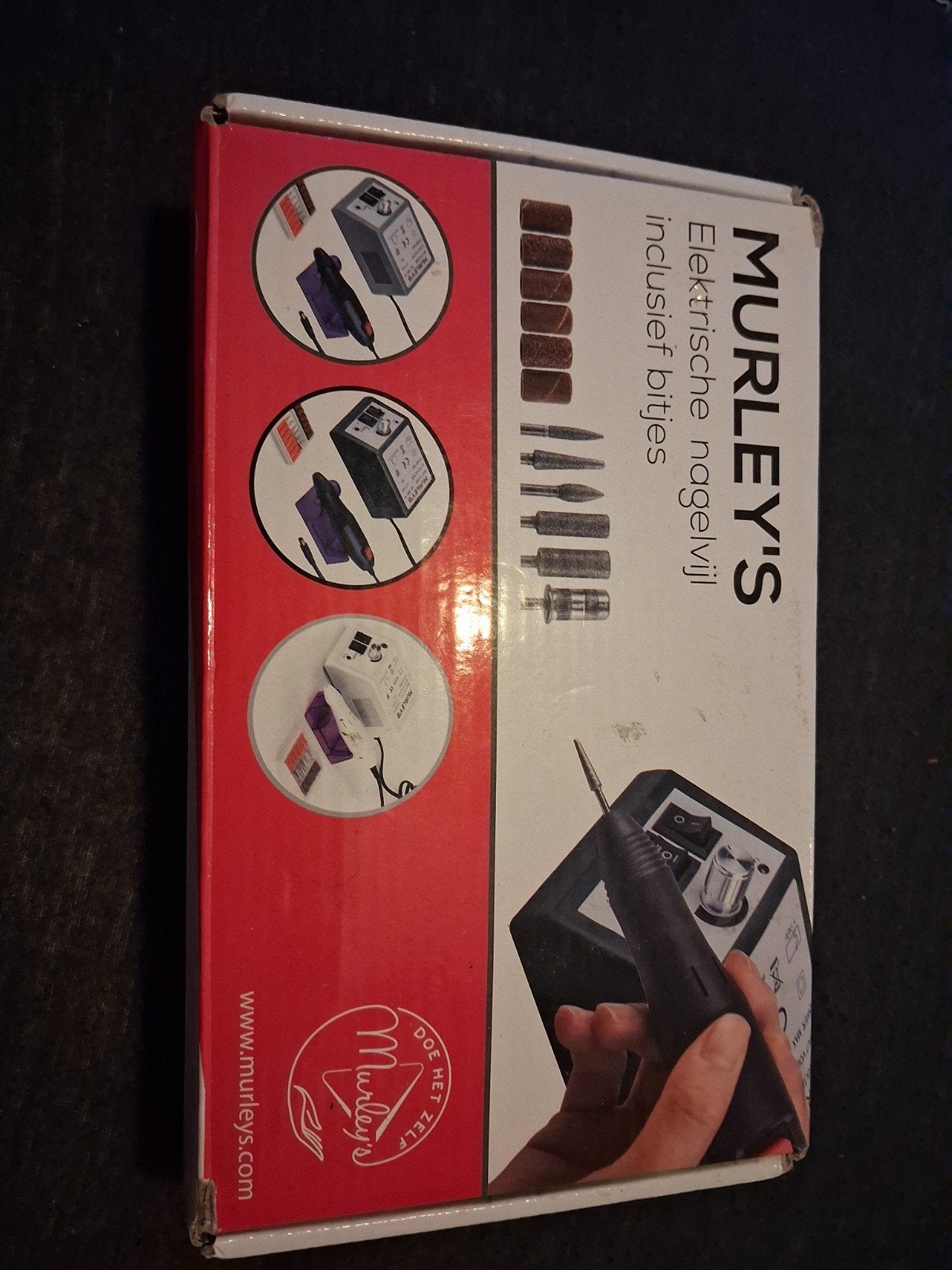 Nagelverzorgingsset: Murley's vijl, UV lamp & tips, Ophalen of Verzenden, Gebruikt, Gehele gezicht, Verzorging