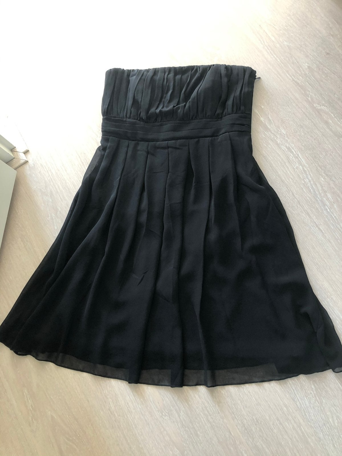 Nieuwe Vila Magica Corsage Strapless Jurk Zwart Maat L, Zwart, Maat 42/44 (L), Nieuw, Ophalen of Verzenden