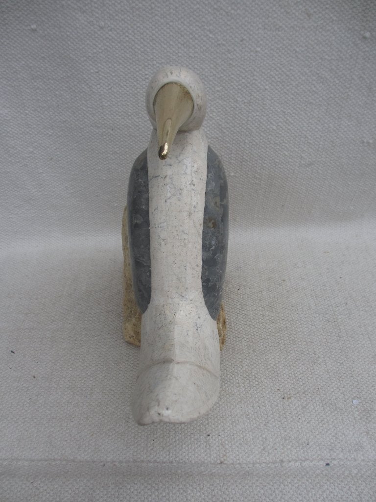 Maitland Smith Tesselated bird sulpture– U.S.A, Jaren '80, 29 cm, Meerkleurig, Ophalen of Verzenden, Steen/keramiek
