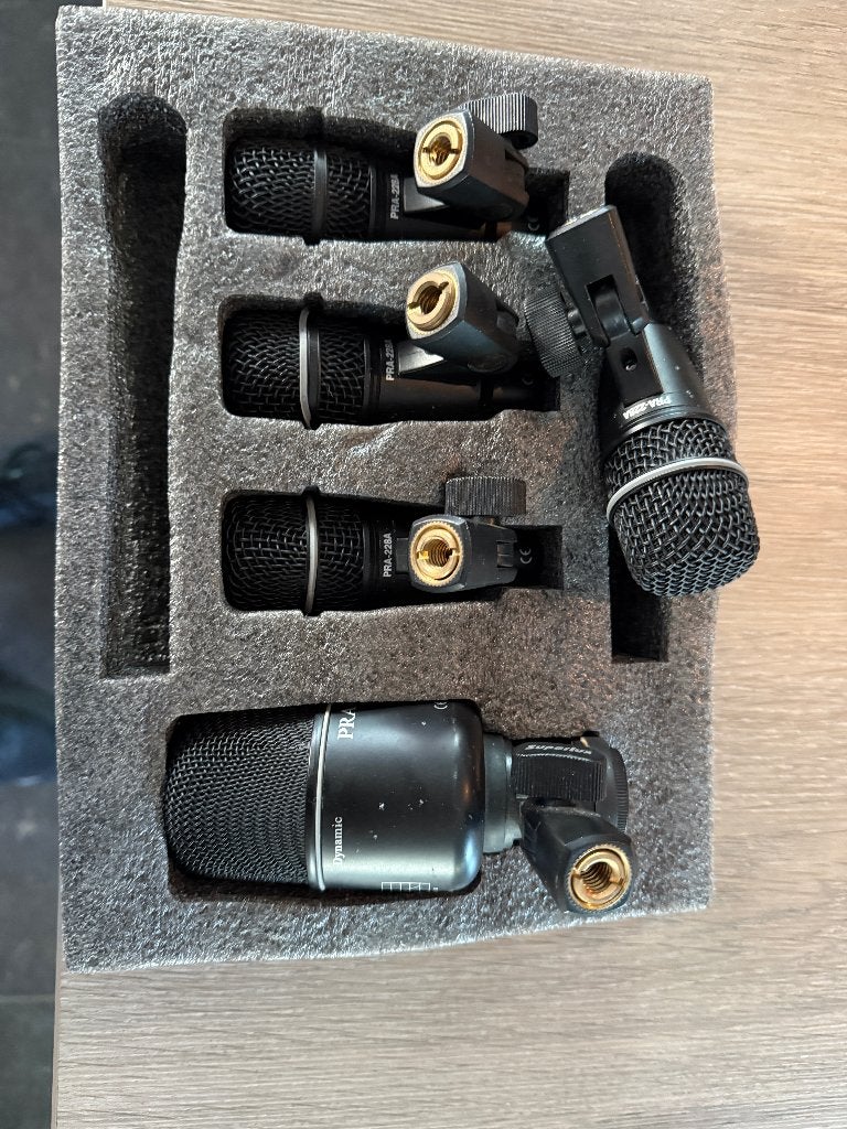Superlux drum mics, Muziek en Instrumenten, Ophalen of Verzenden, Zo goed als nieuw, Instrumentmicrofoon