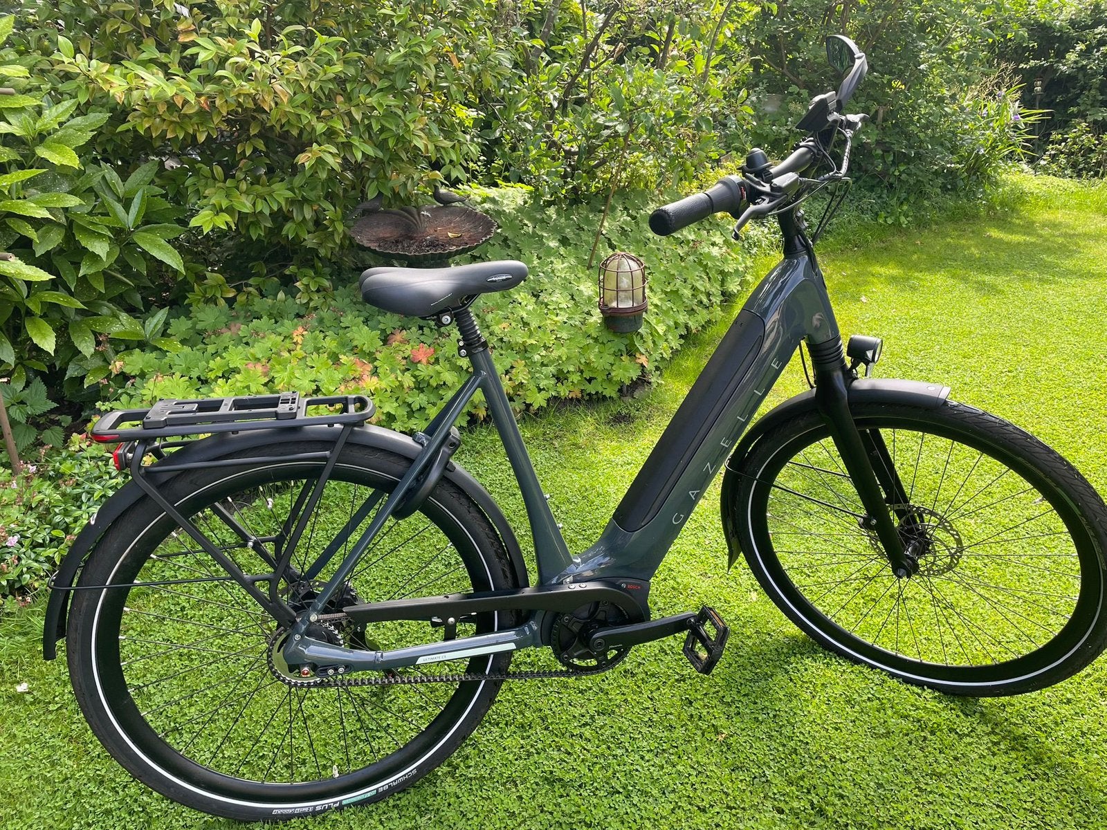 ZGAN Gazelle Ultimate C5 - Bosch Performance / Riem / 500Wh, Ophalen, Zo goed als nieuw, 50 km per accu of meer, 55 tot 59 cm
