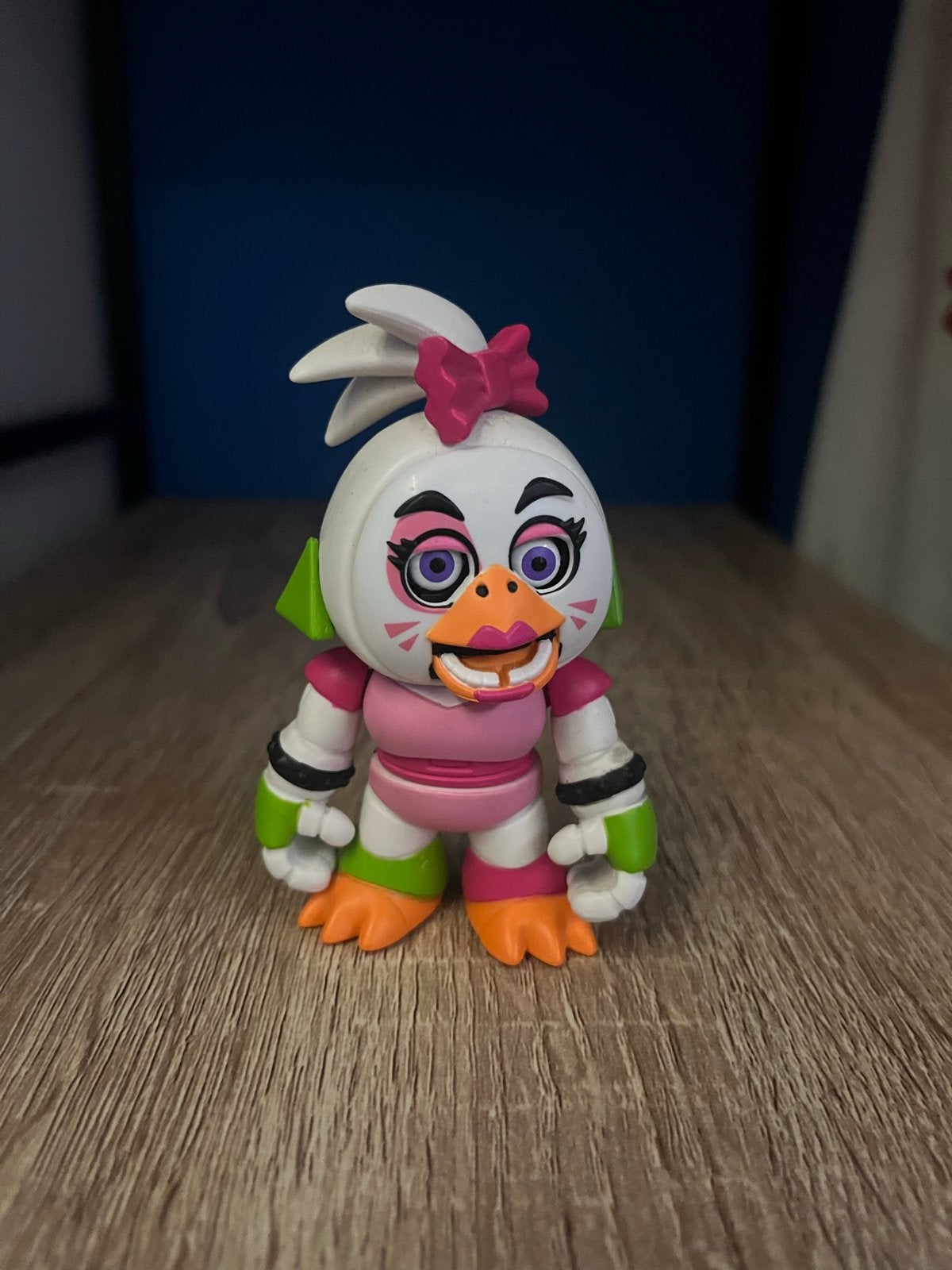 Five Nights at Freddy's Glamrock Chica Figuur, Ophalen of Verzenden, Zo goed als nieuw, Jongen of Meisje
