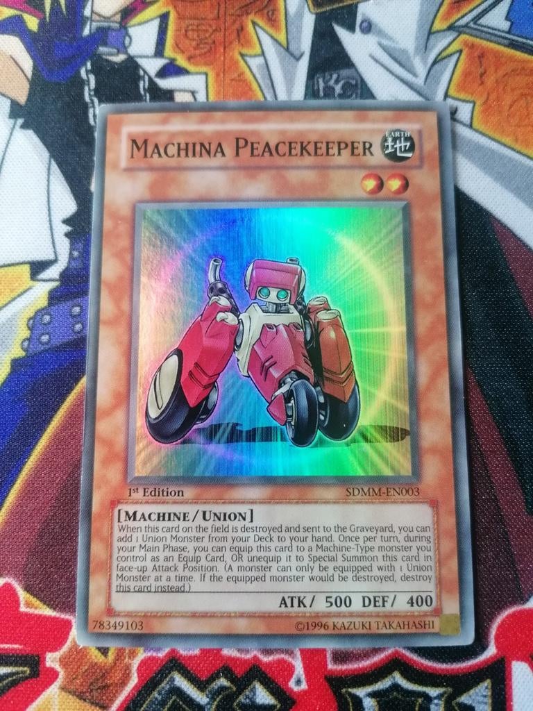 Machina Peacekeeper Super Rare SDMM Structure Deck: Machina, Hobby en Vrije tijd, Verzamelkaartspellen | Yu-gi-Oh!, Ophalen of Verzenden