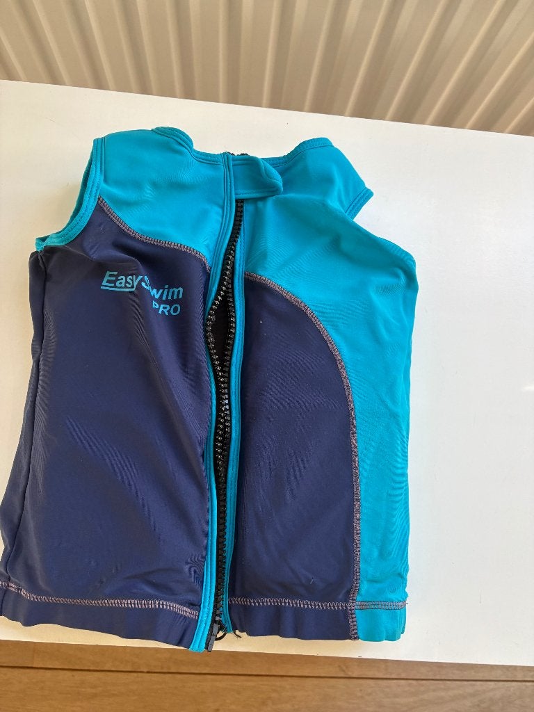 zwemvest/drijfpakje blauw, Gebruikt, Kind, Ophalen of Verzenden, Easy swim pro