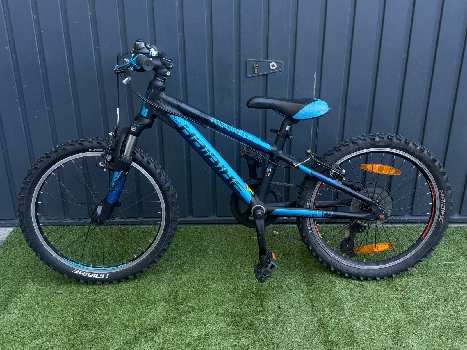 Haibike Rookie 20 inch - Kinderfiets MTB Mountainbike 🖤💙, Ophalen of Verzenden, Zo goed als nieuw, Velgrem, 20 inch of meer